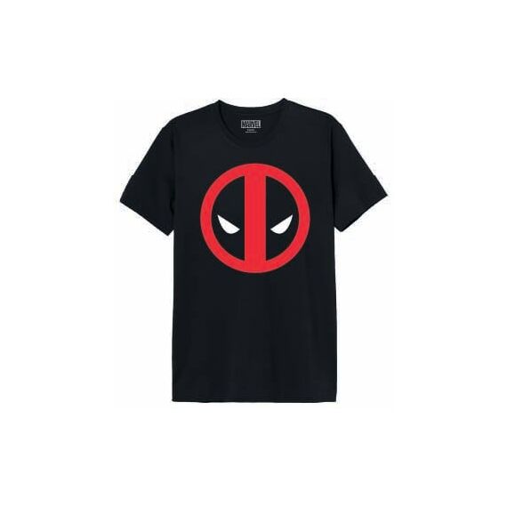 MARVEL - Deadpool Logo Puff - T-Shirt Men (S)
