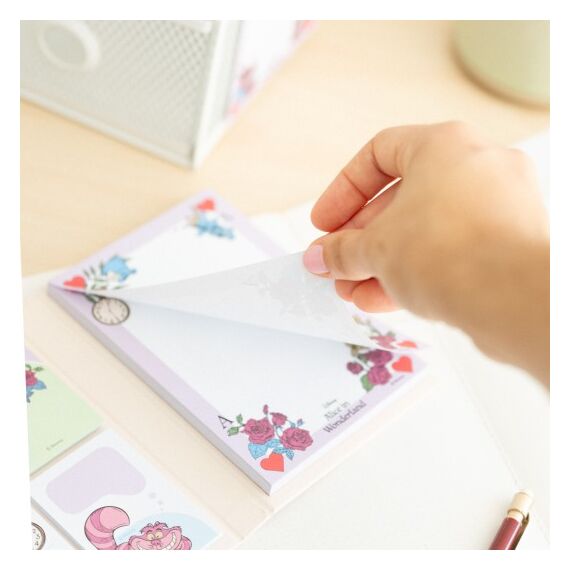 ALICE IN WONDERLAND - Sticky Notepad Set