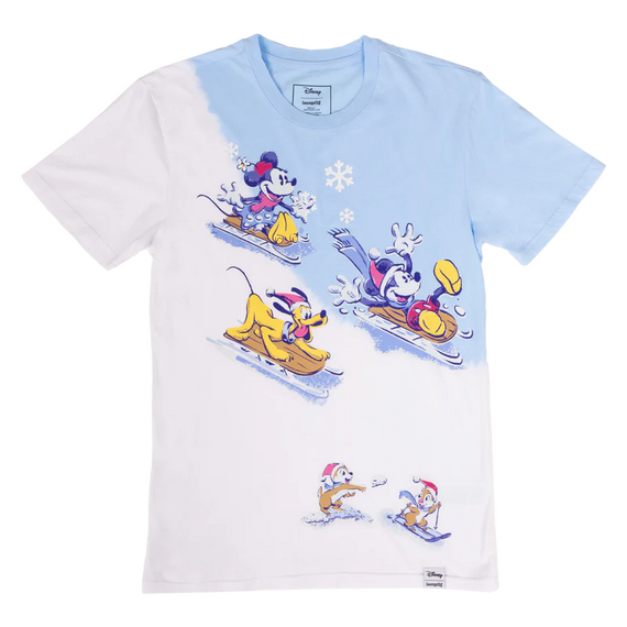 MICKEY & FRIENDS - Winter Wonderland - T-Shirt Unisex Loungefly (S)