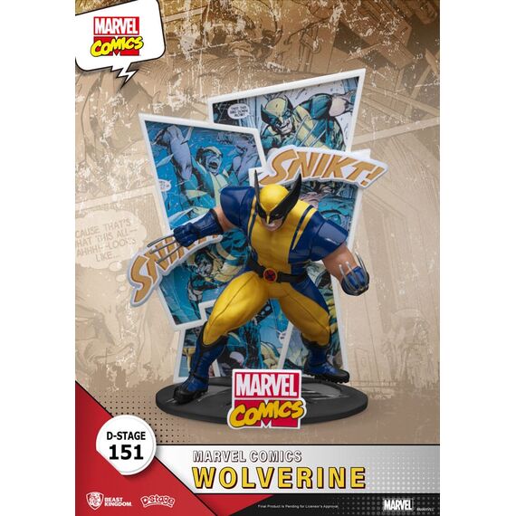 MARVEL - Wolverine - Diorama D-Stage 16cm