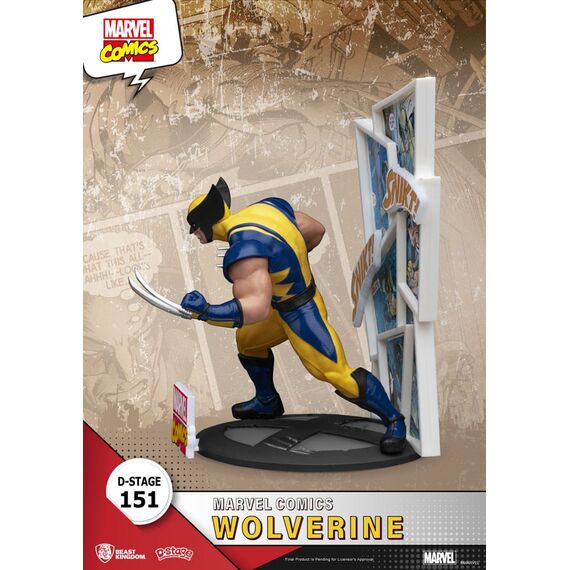 MARVEL - Wolverine - Diorama D-Stage 16cm