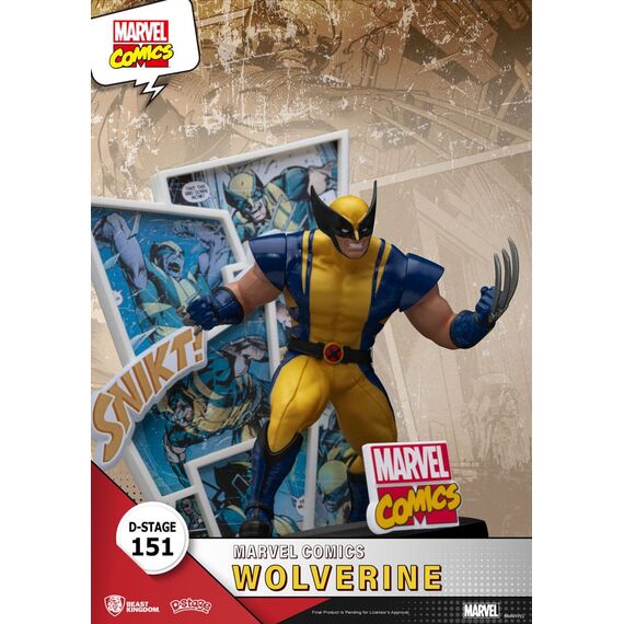 MARVEL - Wolverine - Diorama D-Stage 16cm