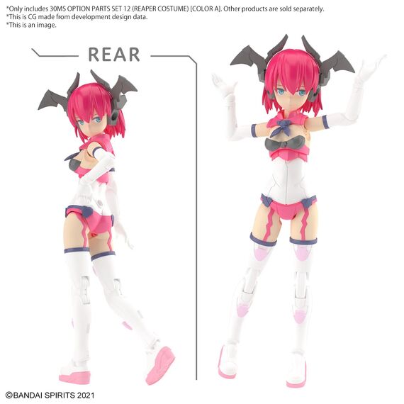 30MS - Option Parts Set 12 (Reaper Costume) Color A - Model Kit