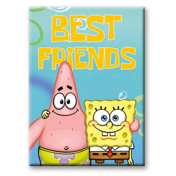 SPONGEBOB SQUAREPANTS - Best Friends - Magnet 6.3x8.9cm