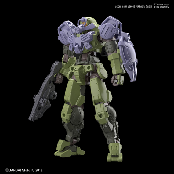 30MM Option Armor 7 for Special Squad Detail Set - Model Kit