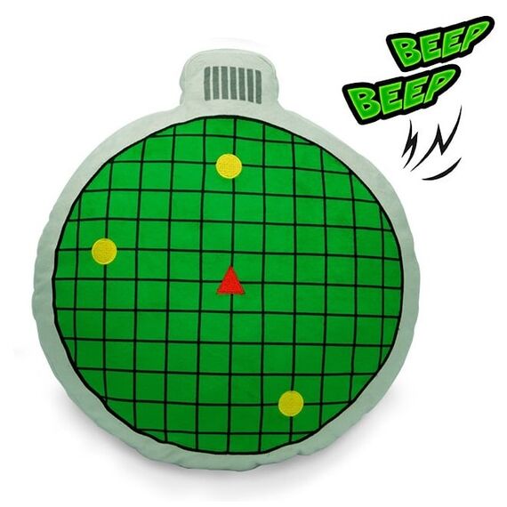 DRAGON BALL - Radar with sound - Cushion '32.5x37x8cm'