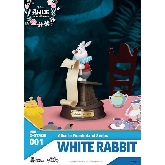 ALICE IN WONDERLAND - Mini D-Stage - Pack of 6 Statues 10cm