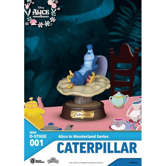 ALICE IN WONDERLAND - Mini D-Stage - Pack of 6 Statues 10cm