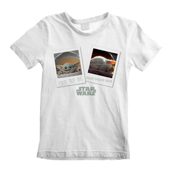 MANDALORIAN - Kids T-Shirt - The Child First Day Out - (M)