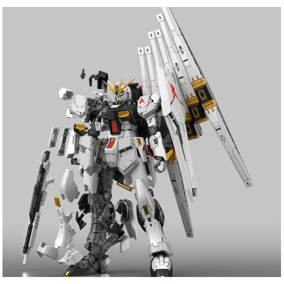 GUNDAM - RG 1/144 v Gundam - Model Kit 13cm