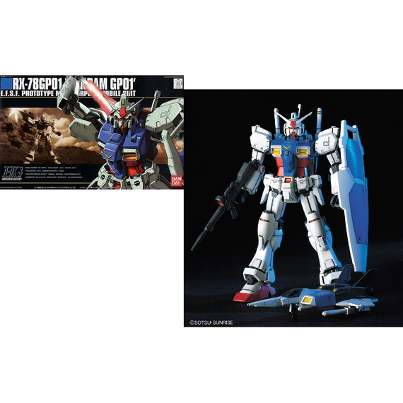 GUNDAM - HGUC 1/144 RX-78 GP01 Zephyranthes - Model Kitit