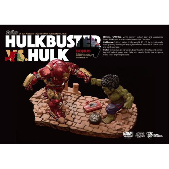 Egg Attack Action EA-021 - Avengers Age of Ultron - Hulkbuster vs Hulk