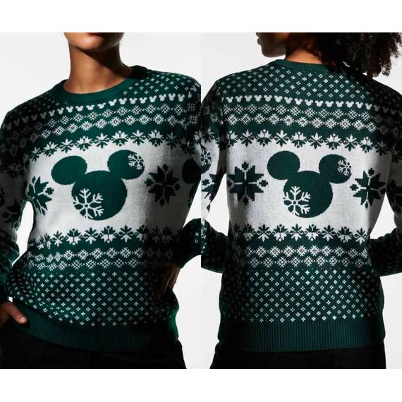 DISNEY - Mickey Mouse - Women Christmas Sweaters (S)