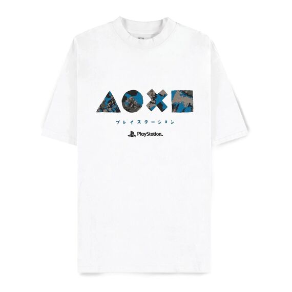 PLAYSTATION - Icons Japan - Men Loose Fit T-Shirt (L)