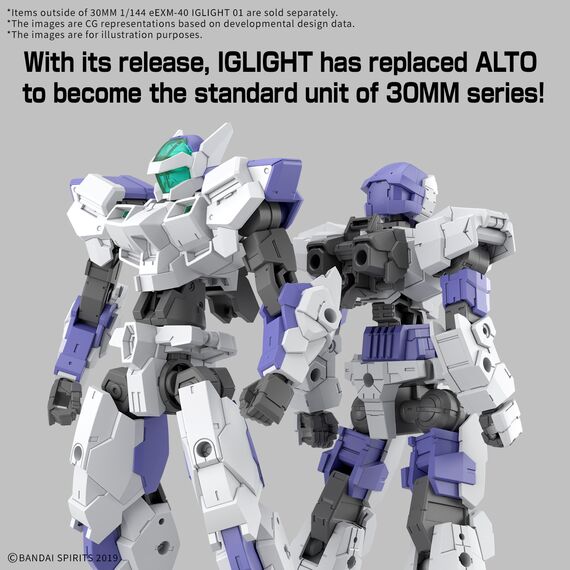 30MM - 1/144 eEXM-40 IGLIGHT 01 - Model Kit