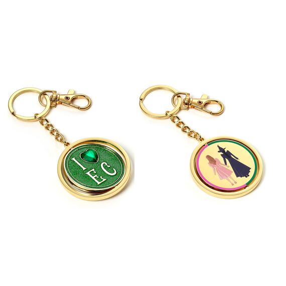 WICKED - Emerald City - Spinning Keyring
