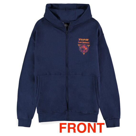 MARVEL - Thor: Love and Thunder - Men's Zipper Hoodie (S)