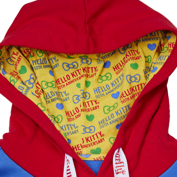 HELLO KITTY - 50th Anniversary - Hoodie Unisex Loungefly (L)