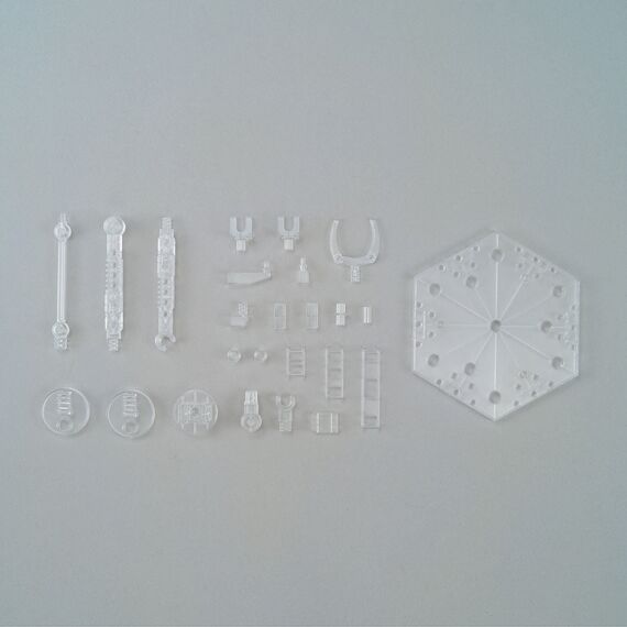 GUNDAM - Model Kit - ACTION BASE 5 CLEAR