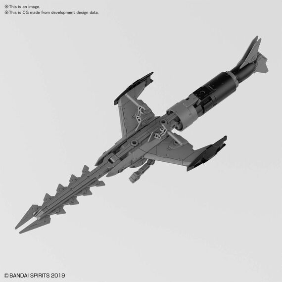 30MM - 1/144 Extended Armament Vehicle (Submarine Gray) - Model Kit