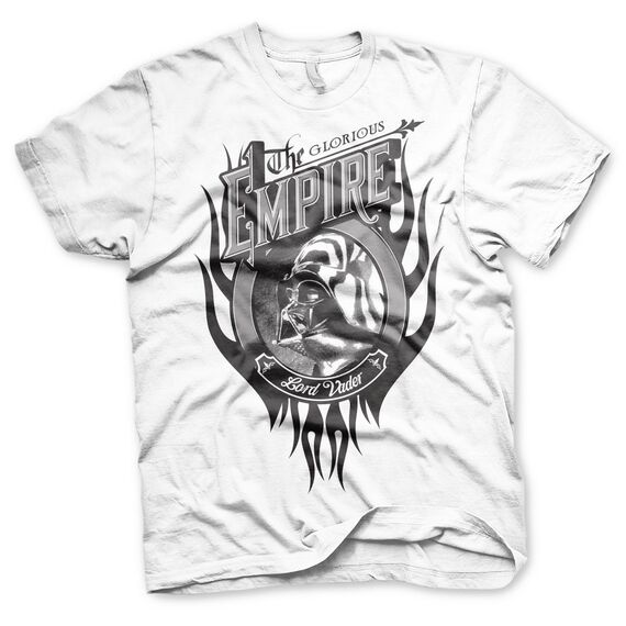 STAR WARS - T-Shirt The Glorious Empire Lord Vader - White (M)