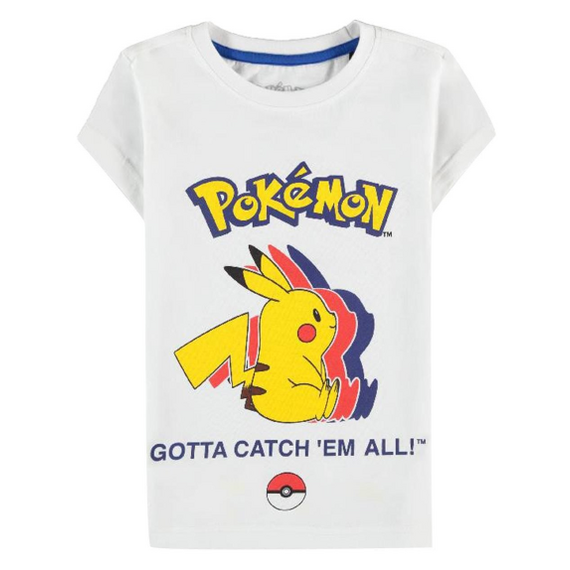 POKEMON - Pika Silhouette - Girls T-Shirt (158/164)