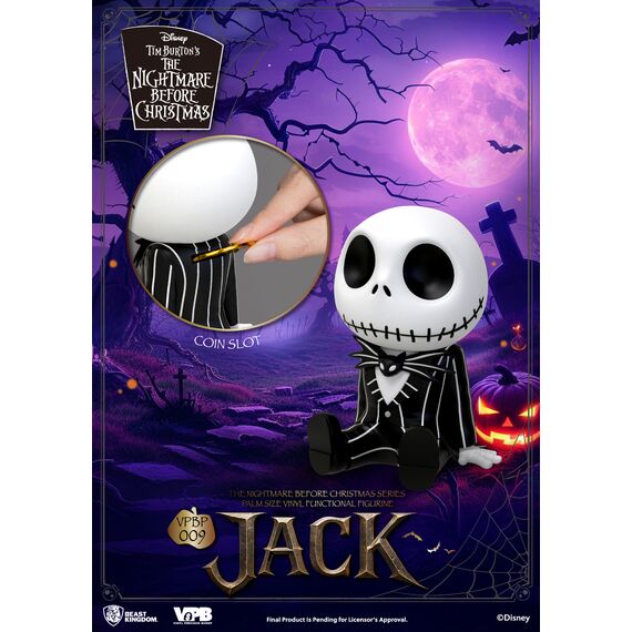 NIGHTMARE BEFORE CHRISTMAS - Jack - Bank Vinyl Figure 11.8cm