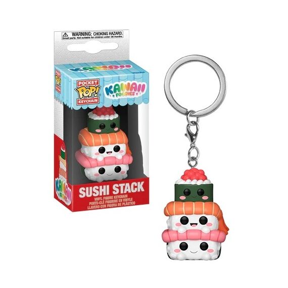 KAWAII FOODIES - Pocket Pop Keychains - Sushi Stack