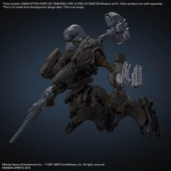 ARMORED CORE VI - 30MM Option Parts Set Weapon Set 01 - Model Kit