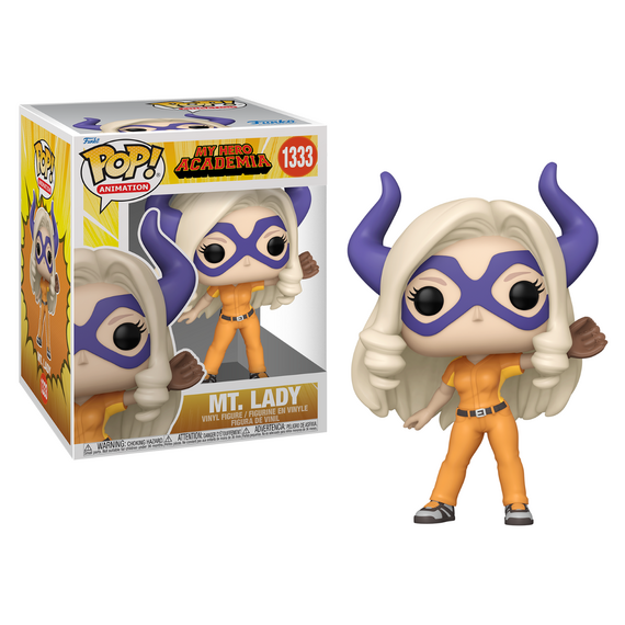 MY HERO ACADEMIA HLB - POP Super 6'' N° 1333 - Mt. Lady (Baseball)