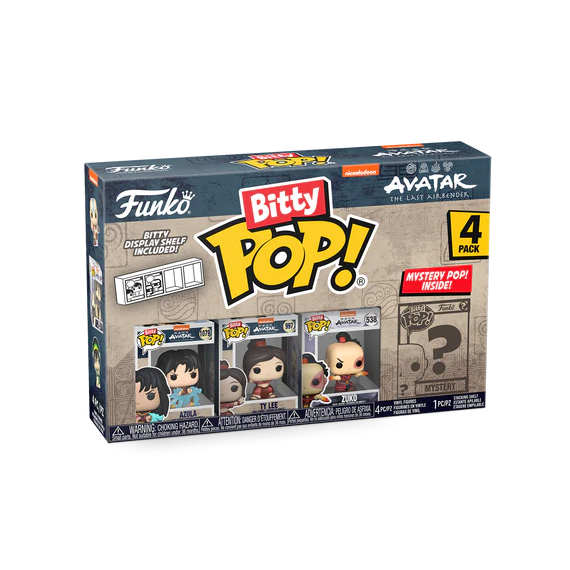 AVATAR THE LAST AIRBENDER - Bitty Pop 4 Pack 2.5cm - Azula