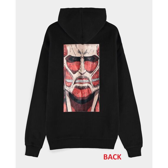 ATTACK ON TITAN - Colossus Titan - Men's Zipper Hoodie (L)