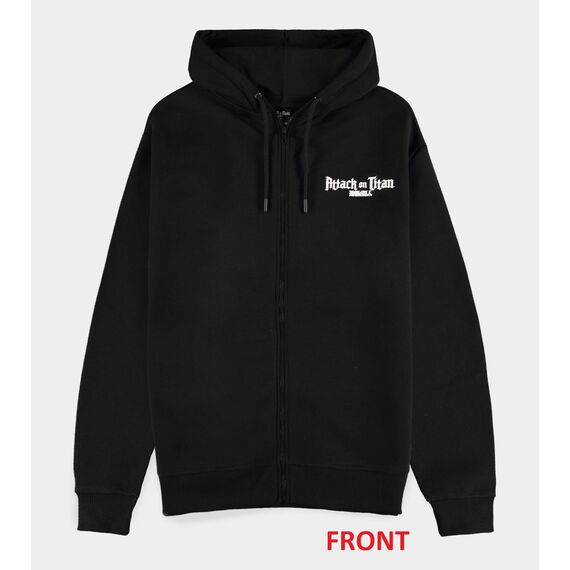 ATTACK ON TITAN - Colossus Titan - Men's Zipper Hoodie (L)