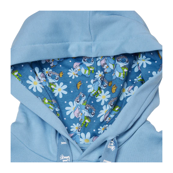 LILO AND STITCH - Springtime Stitch - Hoodie Unisex Loungefly (M)