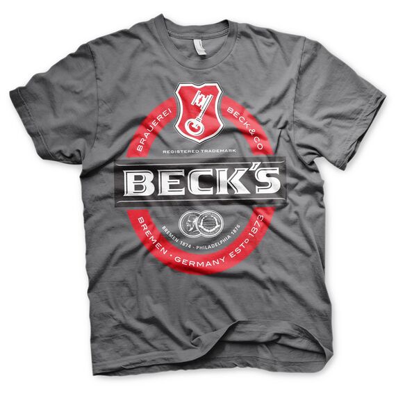 BEER - Beck's Label - T-Shirt - (S)