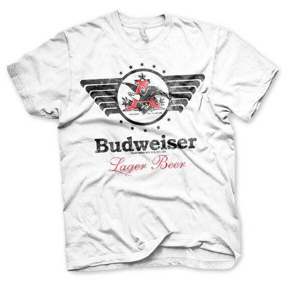 BEER - Budweiser Vintage Eagle - T-Shirt - (S)