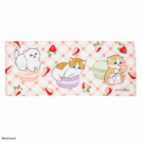 MOFUSAND - Kitten-Nyan Sweets - Towel 34x80cm