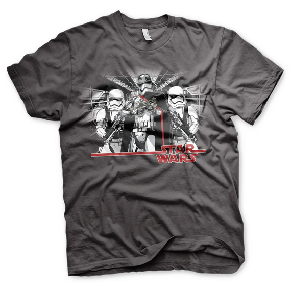 STAR WARS 7 - T-Shirt Captain Phasma - Dark Grey (M)