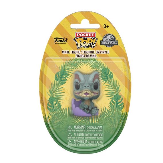 JURASSIC PARK SPRG - Pocket Pop Egg - Dilophosaurus