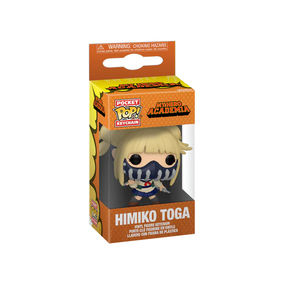 MY HERO ACADEMIA - Pocket Pop Keychains - Toga with Face Cover