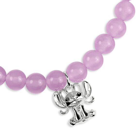 ANGEL - Beads Bracelet + Charm - Plated Brass