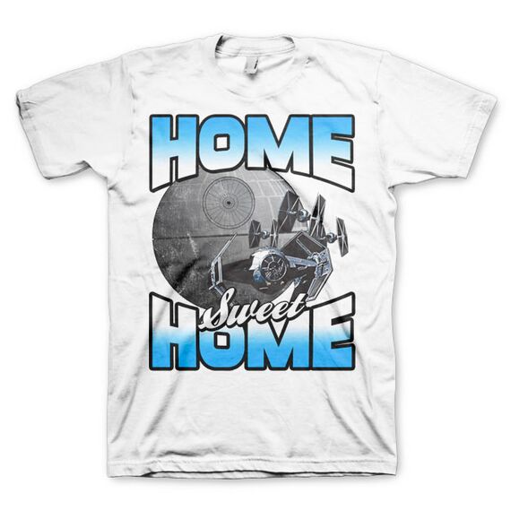 STAR WARS - T-Shirt Home Sweet Home - White (XL)