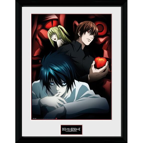 DEATH NOTE - Collector Print 30X40 - Light L and Misa