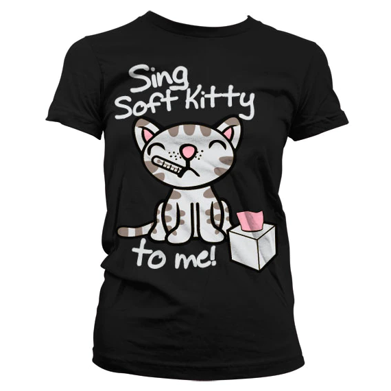 THE BIG BANG - T-Shirt GIRL Sing Soft Kitty For Me (L)