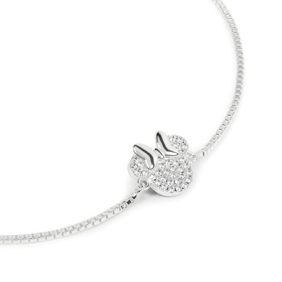 MINNIE - Adjutable Bracelet + Crystal Pendant