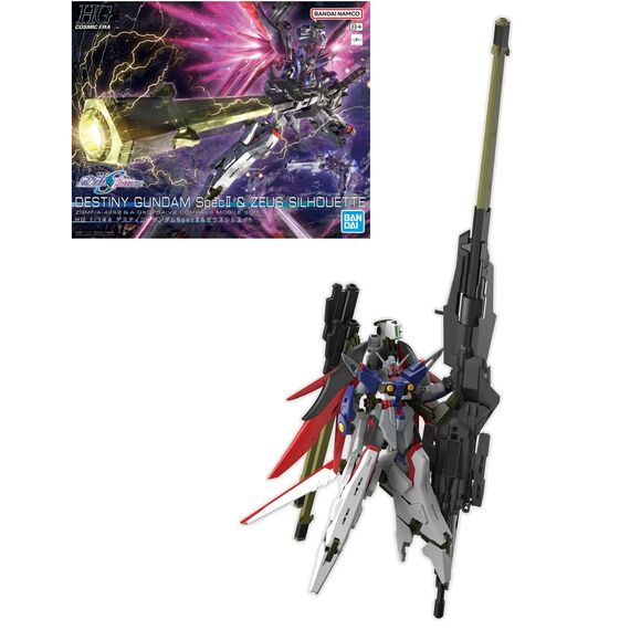 GUNDAM - HG 1/144 Destiny Gundam Spec II & Zeus silhouette - Model Kit