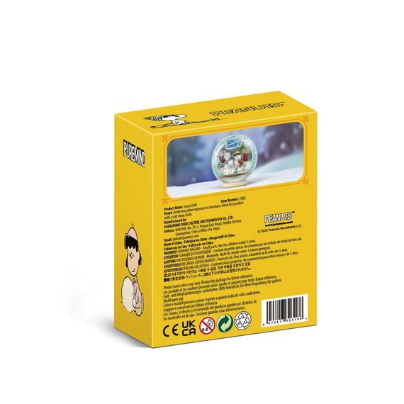 PEANUTS - Snow Drift - Wood Model Kit Globe Theater