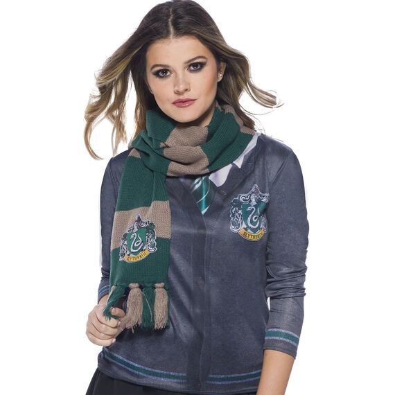 HARRY POTTER - Slytherin Knitted Scarf - Accessory