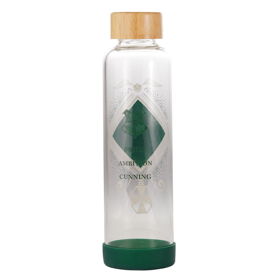 HARRY POTTER - Proud Slytherin - Water Bottle Glass 500ml