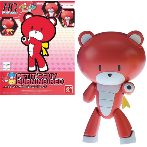 GUNDAM - HGPG 1/144 Petit'gguy Burning Red - Model Kit 8cm